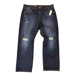 NWT Anthropologie Philcro Borrowed Boyfriend Jeans Distressed 32x27(See Pics)